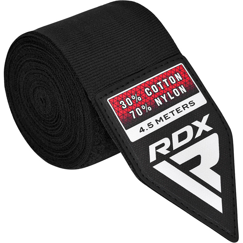 RDX WX Professional Boxing Hand Wraps#color_black
