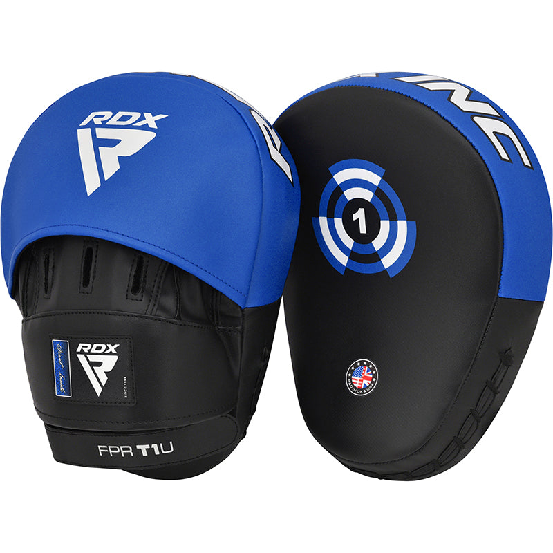 RDX T1 Curved Boxing Pads#color_blue